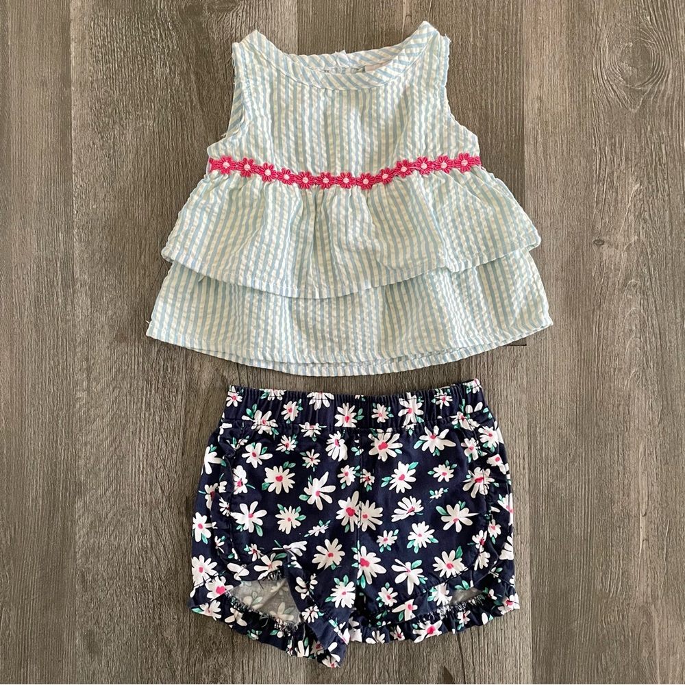 Penelope Mack 12M Baby Top and Shorts Set